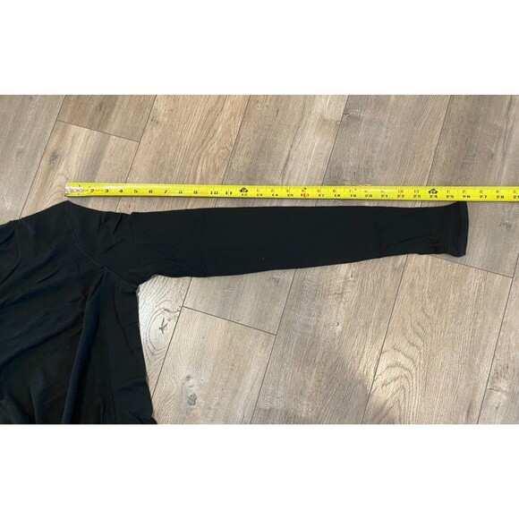 Icebreaker Merino Wool Queens Womens M Long Sleeve High Neck Bodysuit NWT Black - Picture 8 of 10